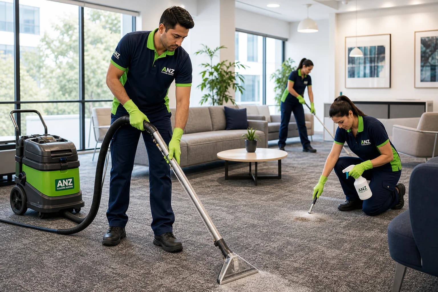 Carpet Cleaning — ANZ Cleaning Services Commercial Cleaning Silverwater