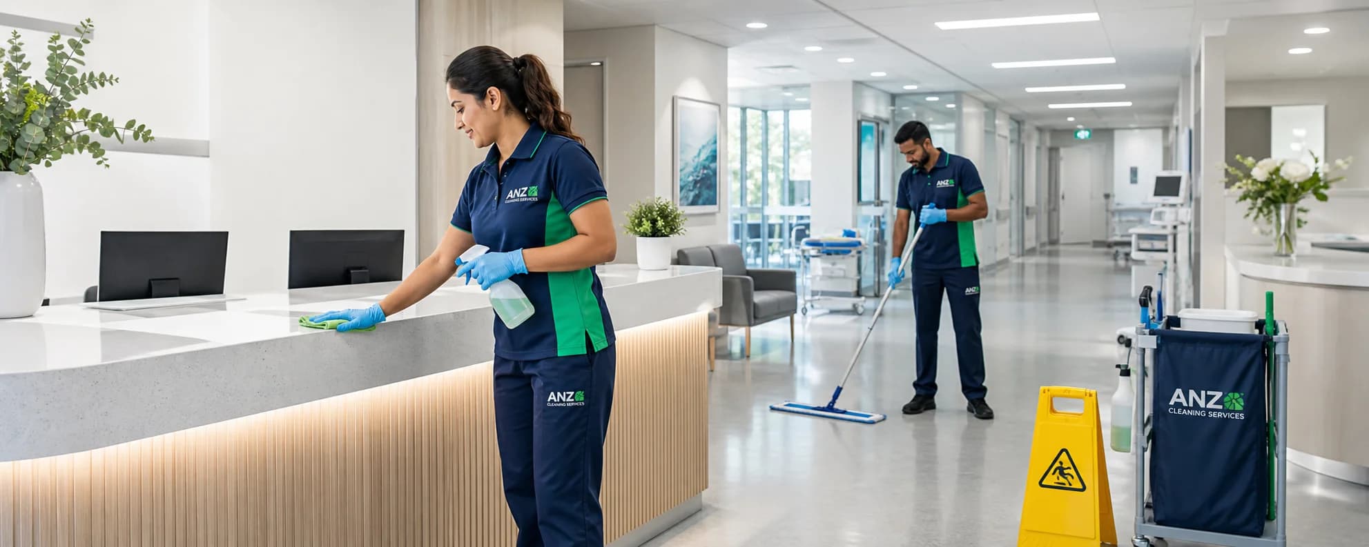 Health and safety focused cleaning in Silverwater