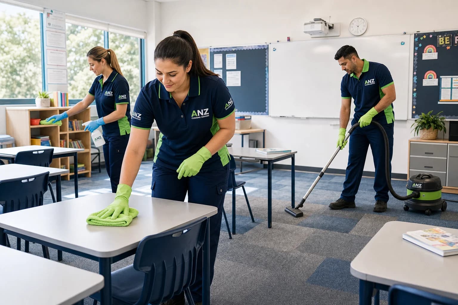 School Cleaning — ANZ Cleaning Services Commercial Cleaning Silverwater