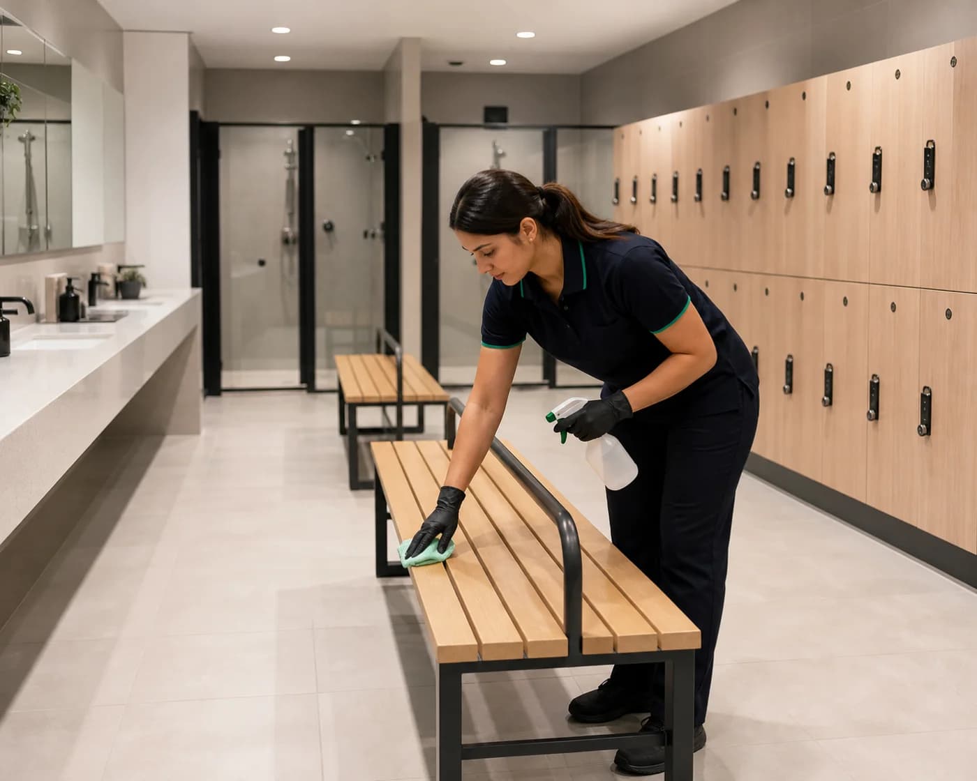 ANZ hotel gym and amenities cleaning Silverwater