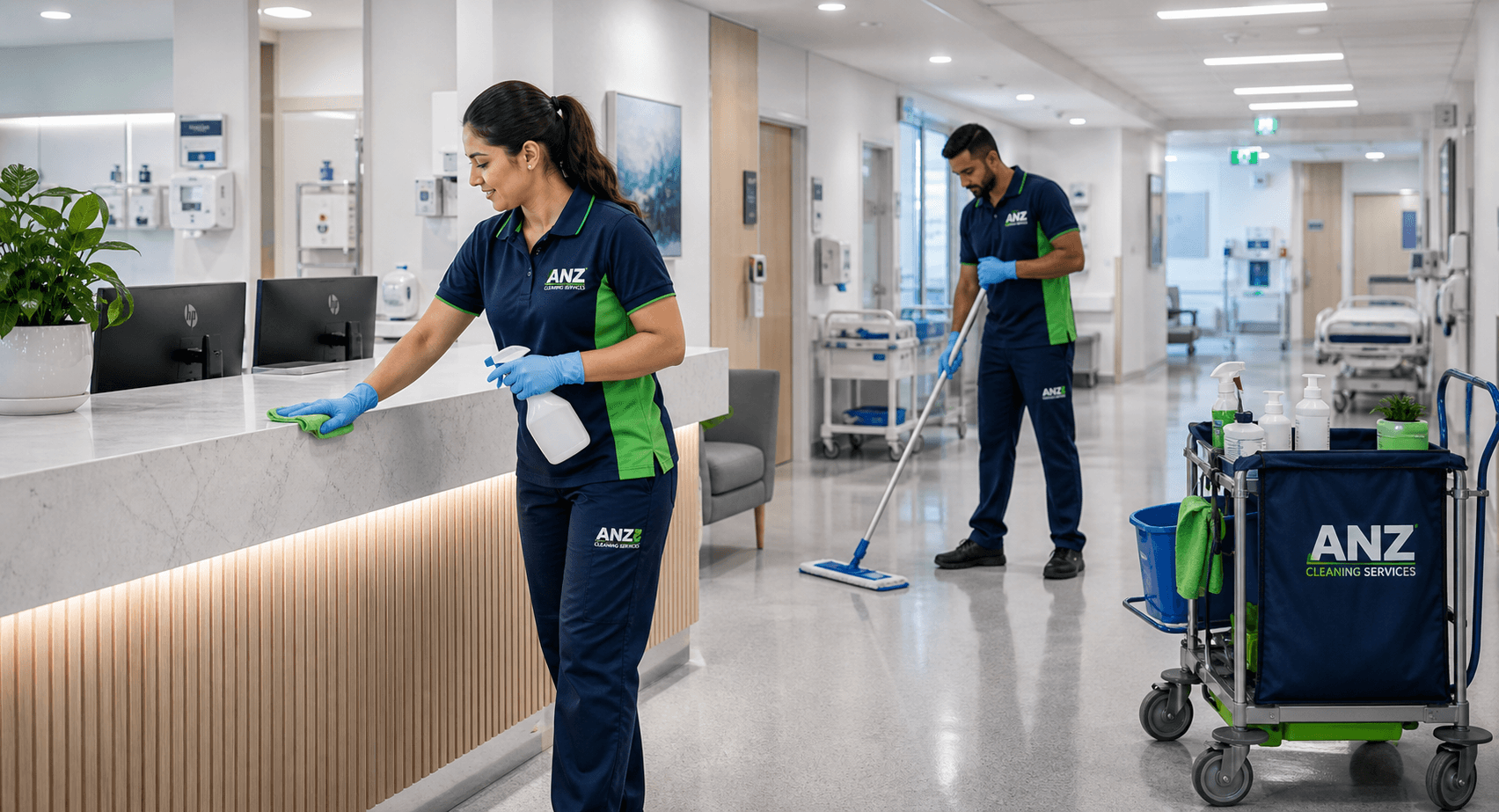 Medical centre cleaning Sydney — healthcare grade sanitisation for clinics and dental practices
