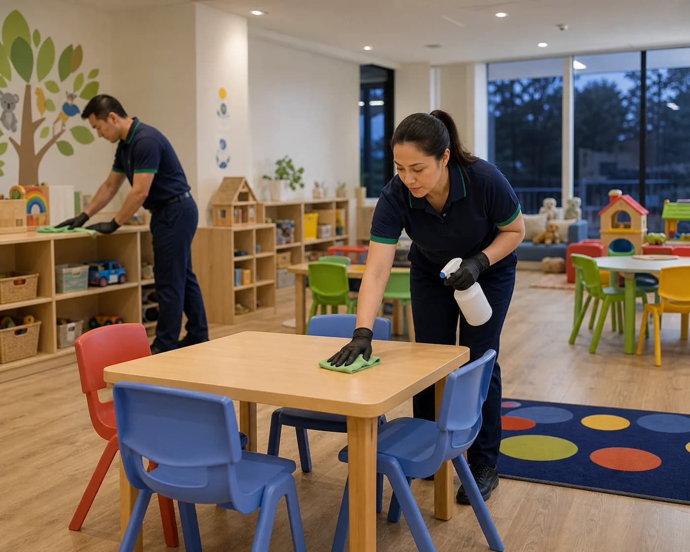 Childcare classroom cleaning Silverwater Western Sydney — ANZ