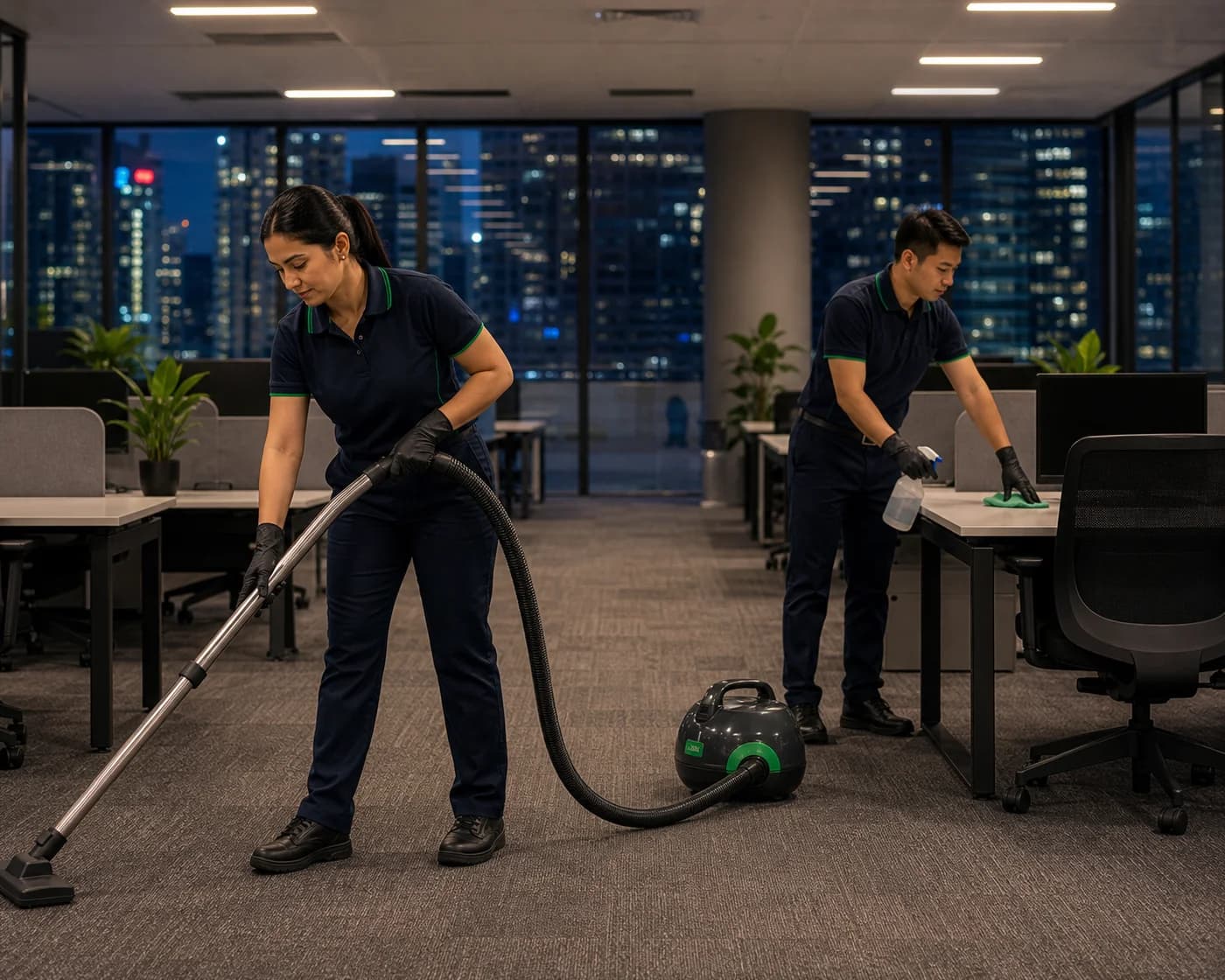 ANZ office cleaning after-hours team Silverwater Western Sydney