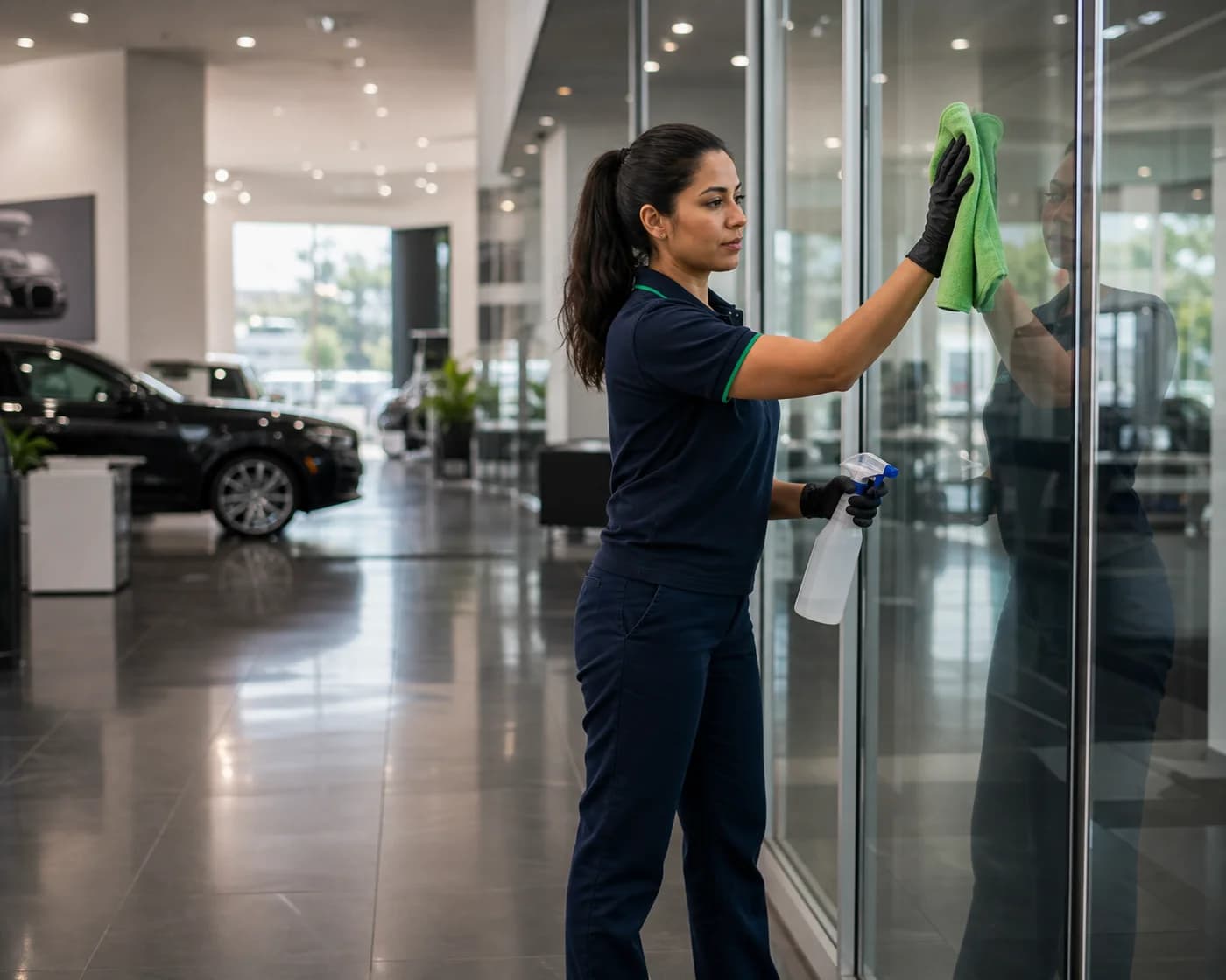 ANZ retail cleaning Silverwater — showroom and shop floor cleaning