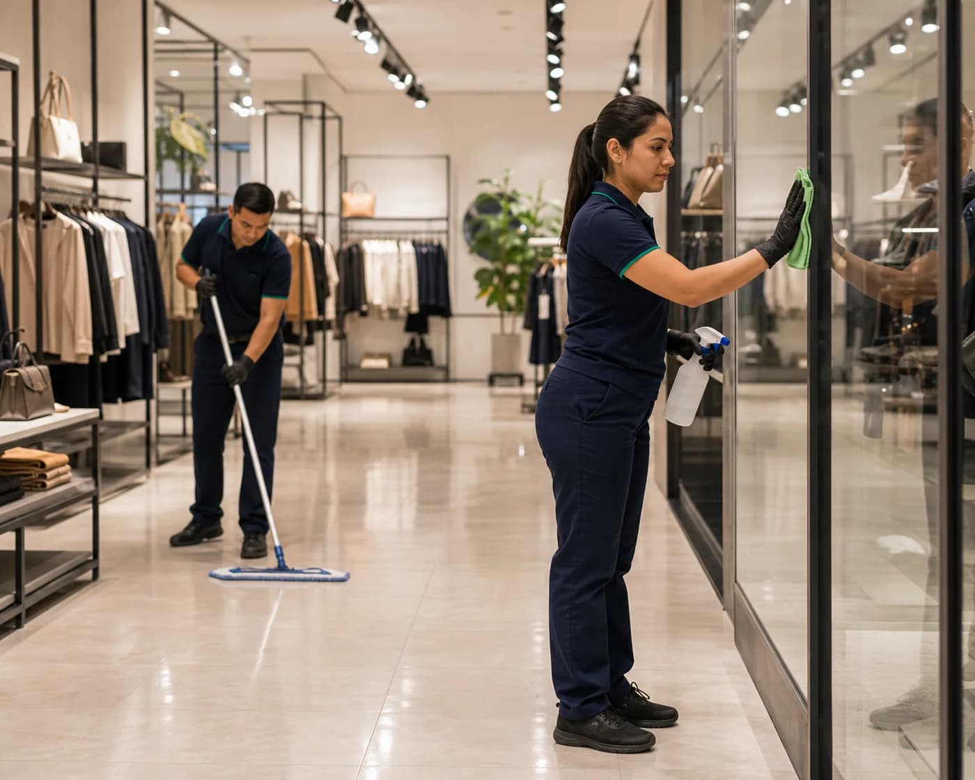 Retail cleaning Silverwater — professional shop floor and storefront cleaning by ANZ